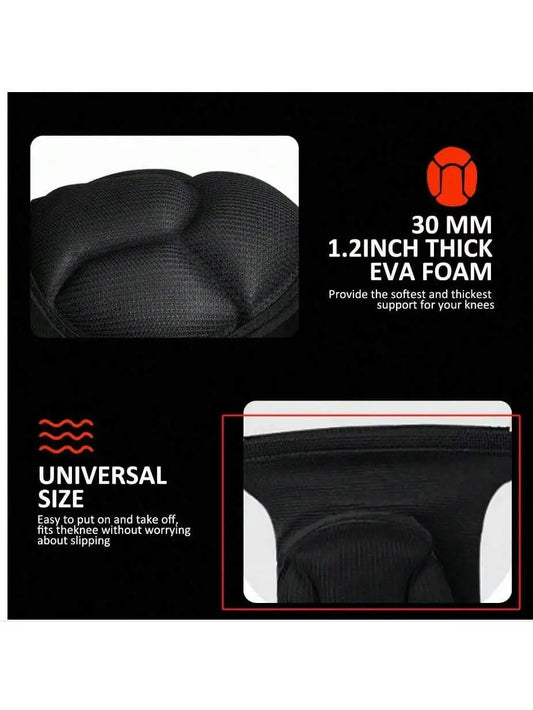 Volleyball Knee Pads for Men Women, Thick Sponge Collision Avoidance Warm, Anti-Slip Knee Sleeve, for Football, Yoga, Dance.