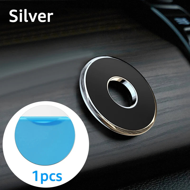 Universal Magnetic Car Phone Holder Stand Round Magnet Car Mount Bracket GPS Smartphone Mobile Support In Car Bracket for Wall