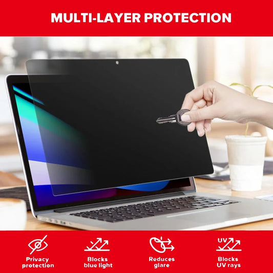 Privacy Screen for MacBook Pro 14 Inch 2021-2024 M4-M3-M2-M1 Pro/Max, Magnetic Anti Blue Light Glare Protector
