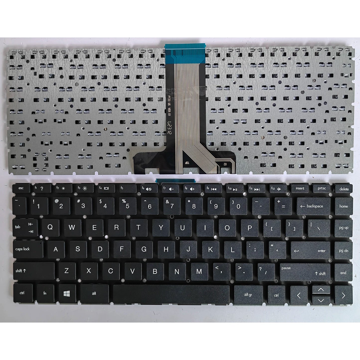 US Laptop Keyboard for Hp 14-CF 14-DF 14-DK 14-DP 14S-CR 14SCF 240 245 G8 TPN-I130 I135