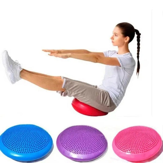 Massage Comfort Pillow Yoga Balance Yoga Mat Pilates Exercise Yoga Mat Inflatable PVC Mat