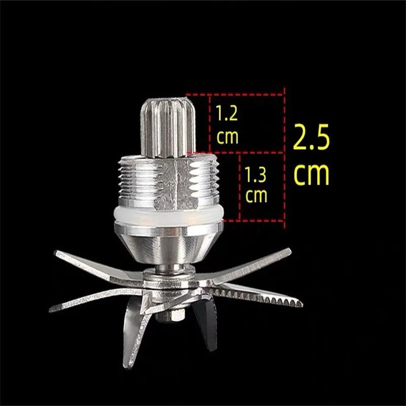 Universal High Speed Blender Replacemen Knife 8 Blade for 2L Blender Commercial Blender for Soybean Milk Sand Ice Machine