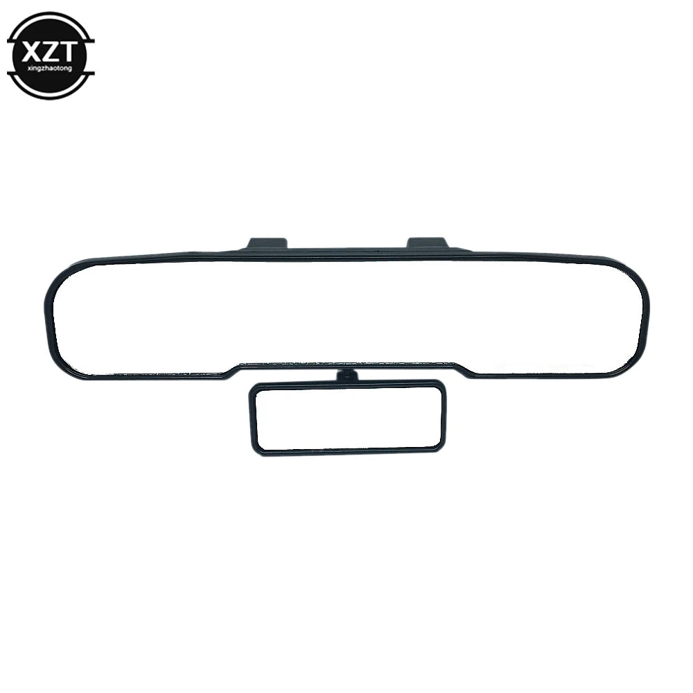 2 In 1 Rotatable Car Mirrors Double Rearview Mirror Child View Infant Kids Interior Universal Wide Angle Safety Endoscope Kind