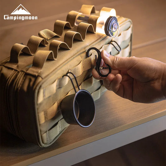 Campingmoon BG-30 Camping Gear Multi-functional Tactical Storage Bag Double Layer Handbag