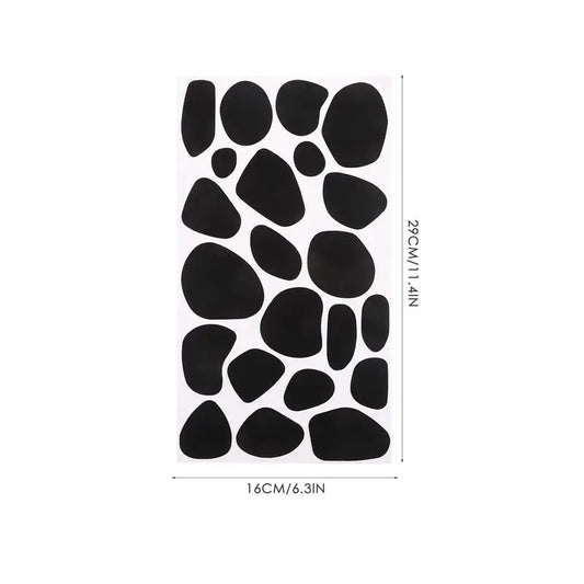 500 Pcs Felt Decorative Stickers Felt Circles Diy Supplies Elastic Bands Felt Gaskets Festival naments Craft Materials Sewing