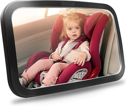 Baby Car Mirror Adjustable Car Back Seat Rear View Mirror 360° Rotation For Rear Facing Infant Safety Monitor Accessories New