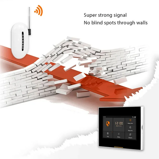 Signal Repeater Wireless Extender 433Mhz Long Range Booster Barrier-Free Through Walls For Home Alarm Security