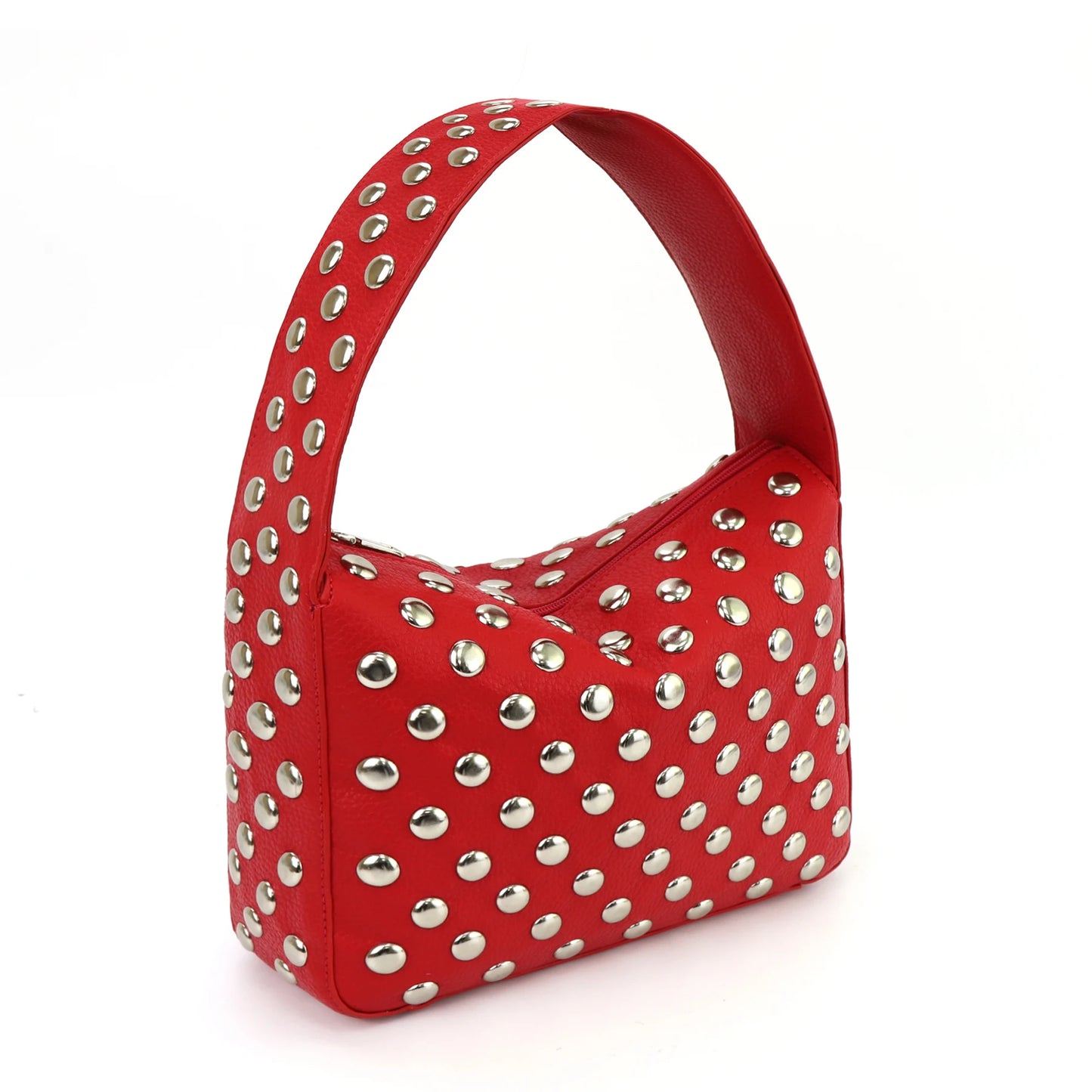 Studded Purses Y2k Shoulder Bag Punk Women Small Shouder Purse Vegan Leather Designer Handbags Streetwear