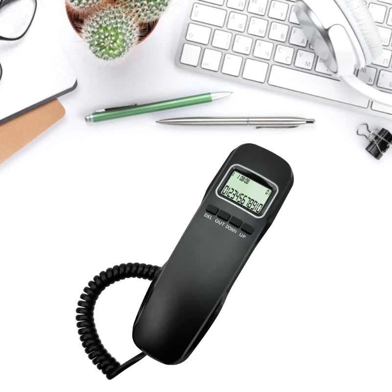 Wall Phone Wall Corded Telephone Home Phone Corded Wall Phones Landline Phones for Home Company Office Greeting Station