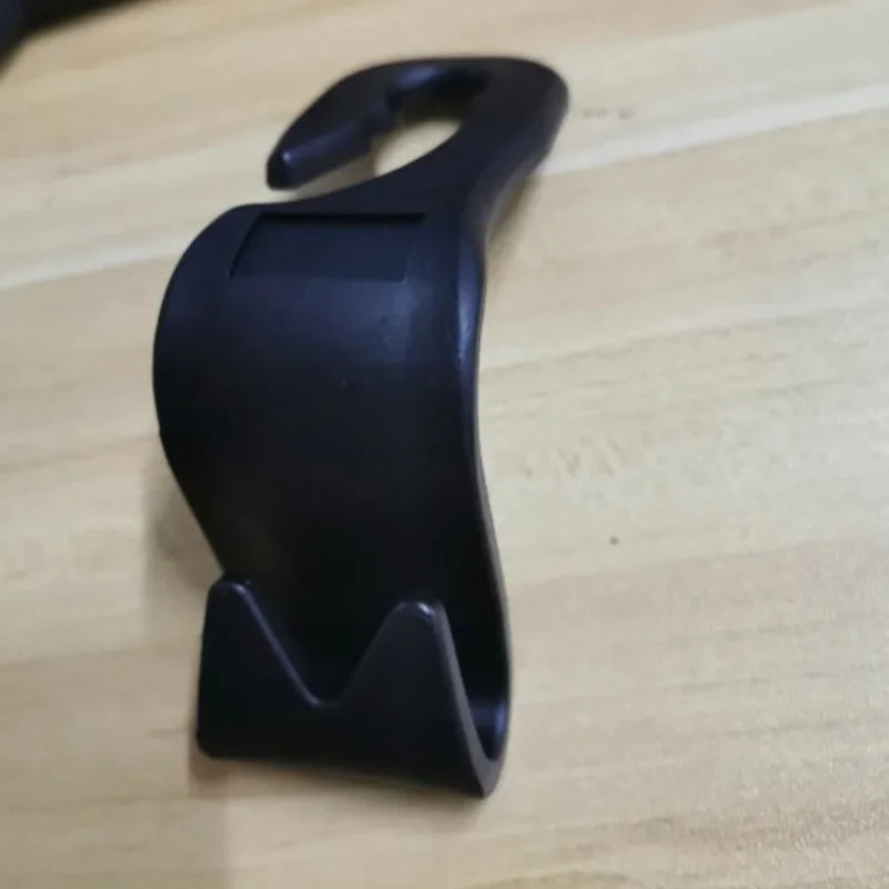 2Pcs Universal Hooks Car Seat Headrest Hook Car Back Seat Organizer Hanger Storage Purse Hook Car Handbag Clothes Grocery Bag