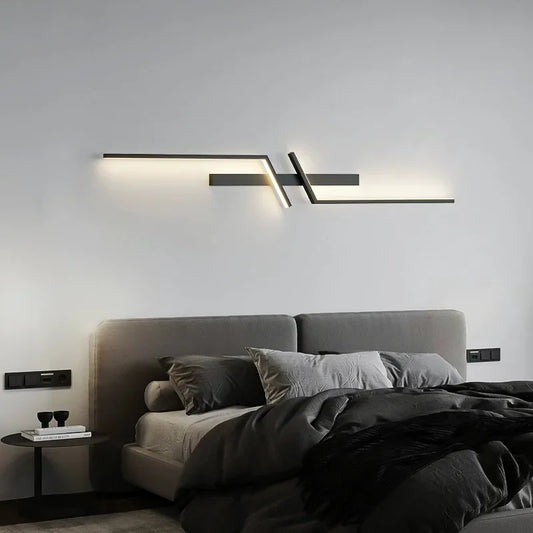 LED Wall Lamp Modern Home Decor Wall Sconce For Living Room Bedroom Bedside Minimalist Interior Decorative Lights