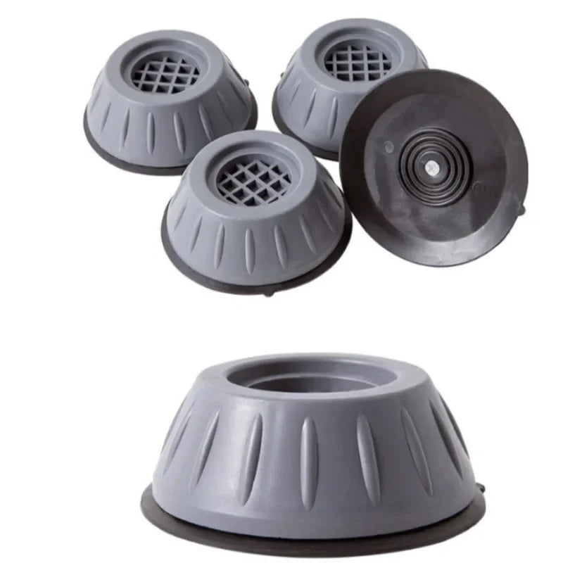 4Pcs Anti Vibration Feet Pads Waterproof Legs Slipstop Silent Skid Raiser Mat Washing Machine Support Dampers Stand Furniture