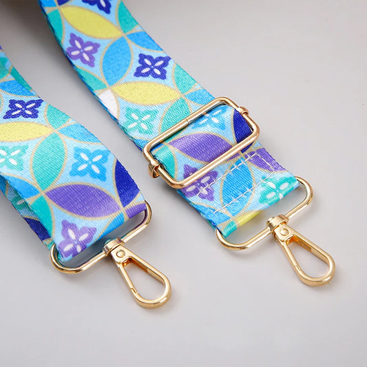 Fashionable And Minimalist Shoulder Strap Print Adjustable Bag Strap Luggage Replaceable Travel Accessories