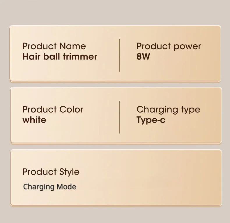 Lint Remover for Clothing Rechargeable Hair Ball Trimmer Fuzz Pellets Clothes Sweater Fabric Shaver Electric Fluff Lint Removers