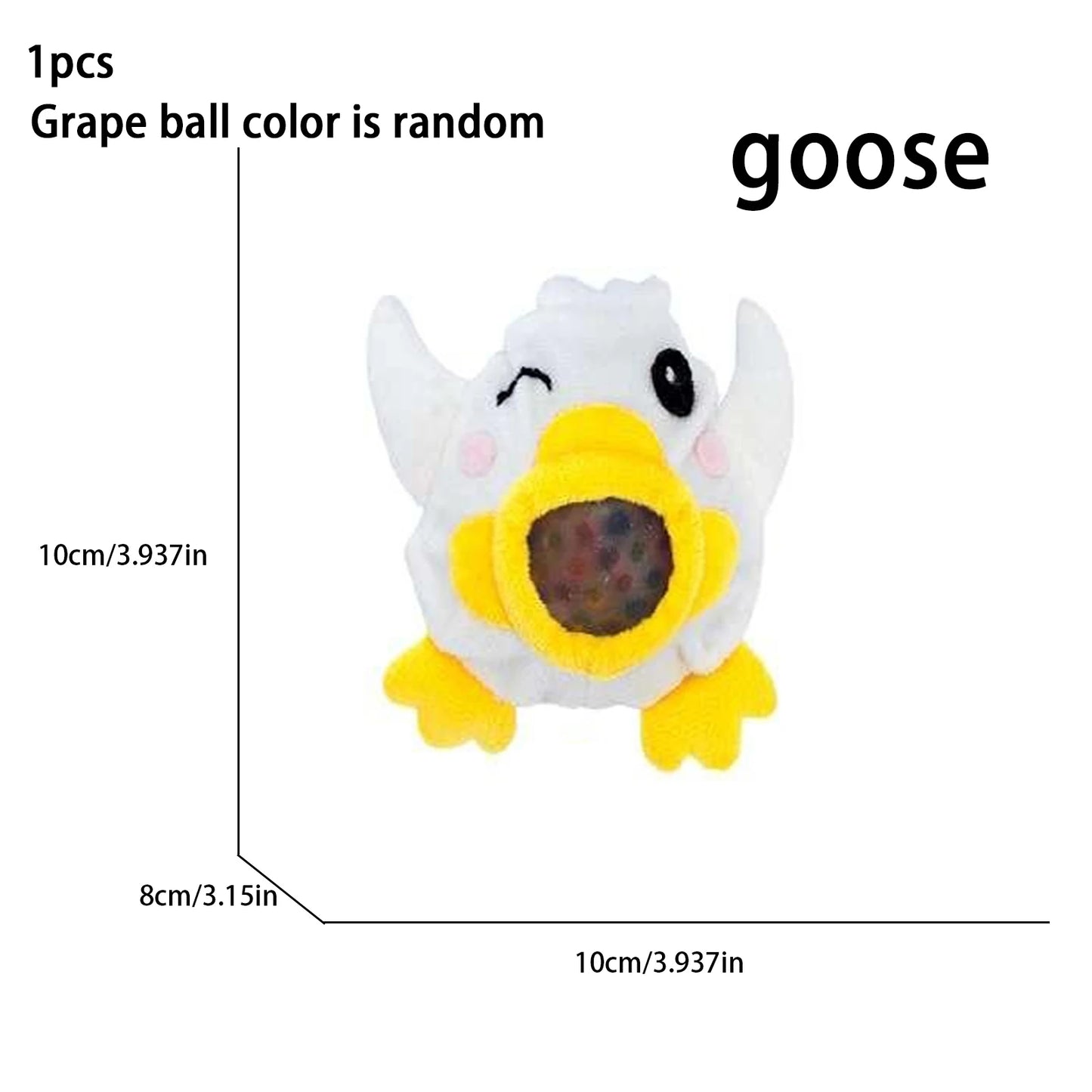 Plush Doll Pinch Fun Toy Creative Unique Stress Relieving Toy Pinch Ball Small Monster Gift