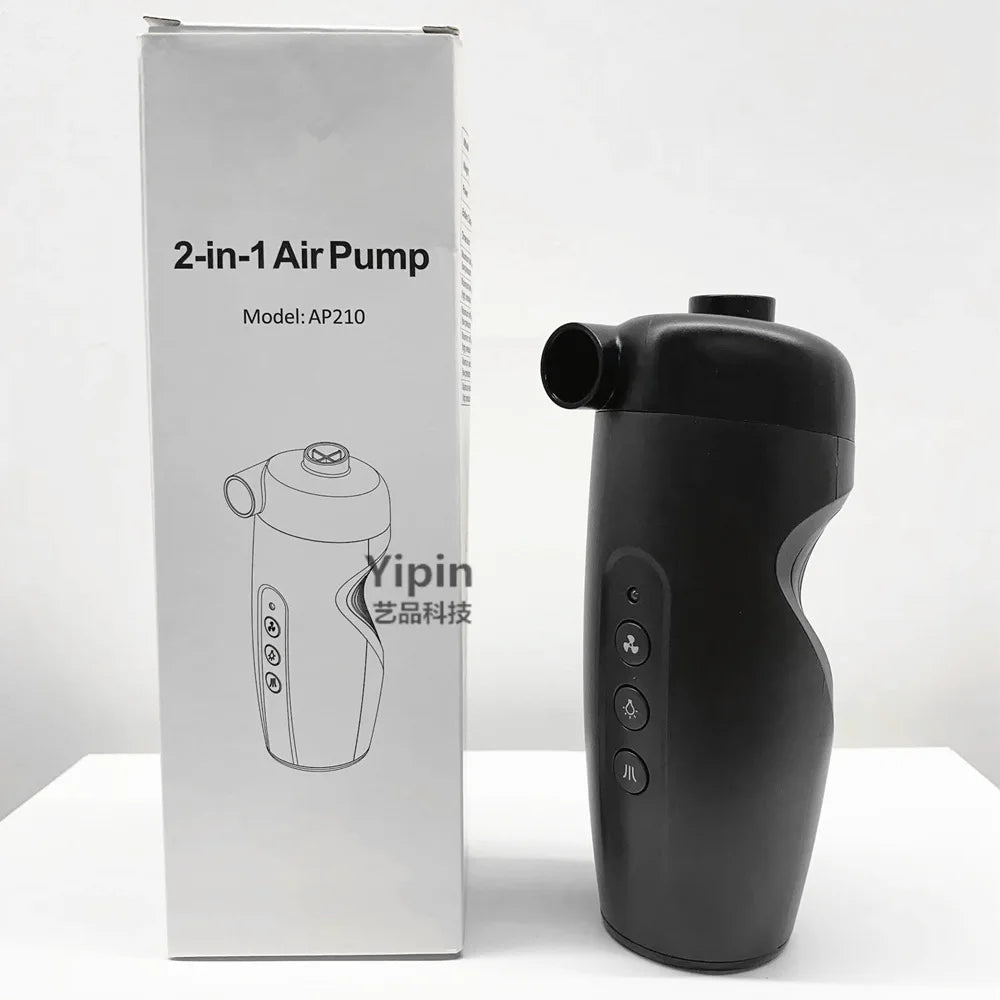 Electric Air Pumps Wireless Inflator Plastic Rechargeable for Camping Gear Paddle Board Pool Toys Tire Quick Inflation