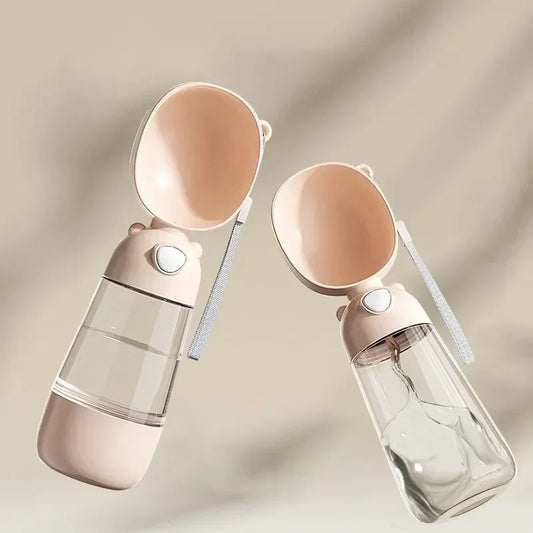 Dog Outdoor Water Bottle Outdoor Multifunctional Pet Tumblers Dog Water Feeder Portable Pet Water Fountain Supplies