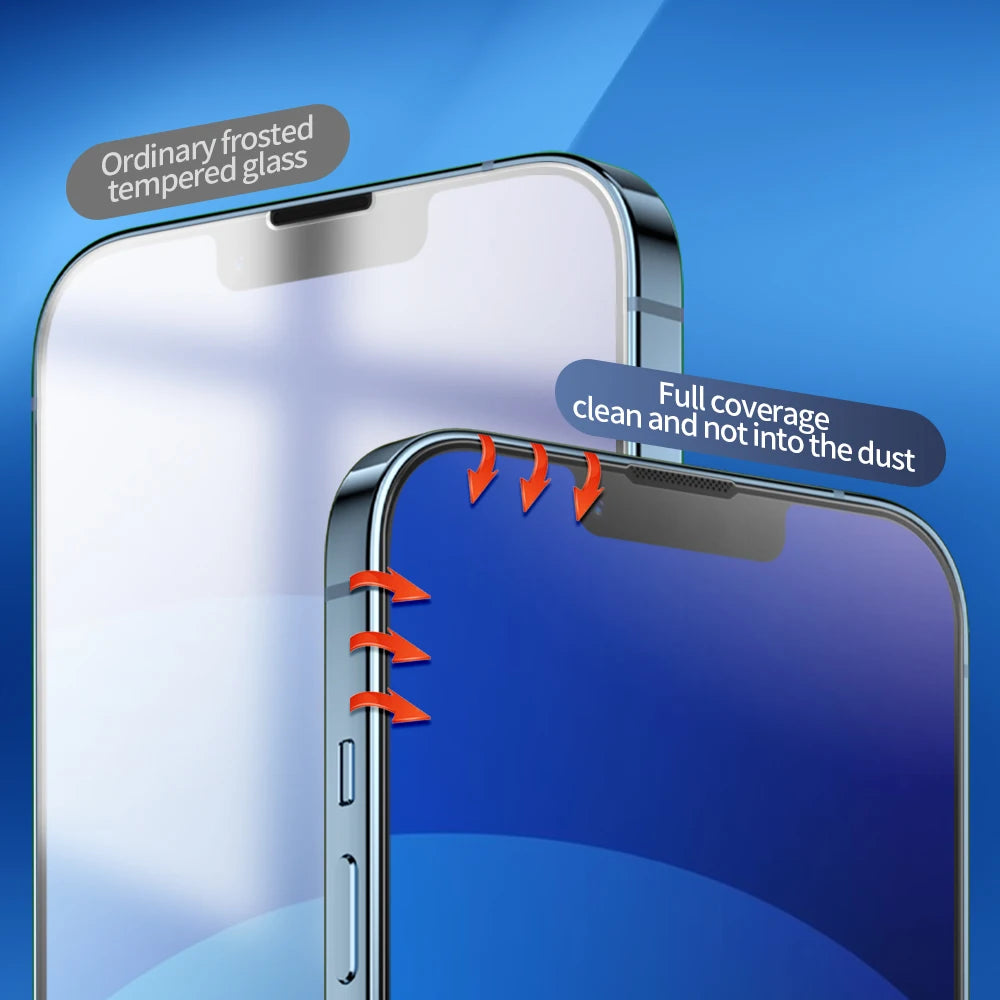 Blueo For iphone 15 pro Screen Protector Ultra Clear AR Anti-Reflective Tempered For iPhone 15 Pro Max Screen Protector