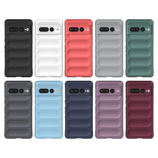 For Google Pixel 7 Pro Case For Google Pixel 7 Pro 6A Capas Soft TPU Shockproof Lens Protective Fundas Google Pixel 7 8 Pro 7A