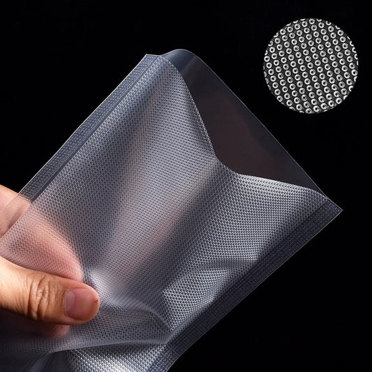 Vacuum Packaging Bags For Food 100PCS Food Storage Bags 5 Size Food Vacuum Packed Bags Keep Food Fresh Vacuum Packaging Bags