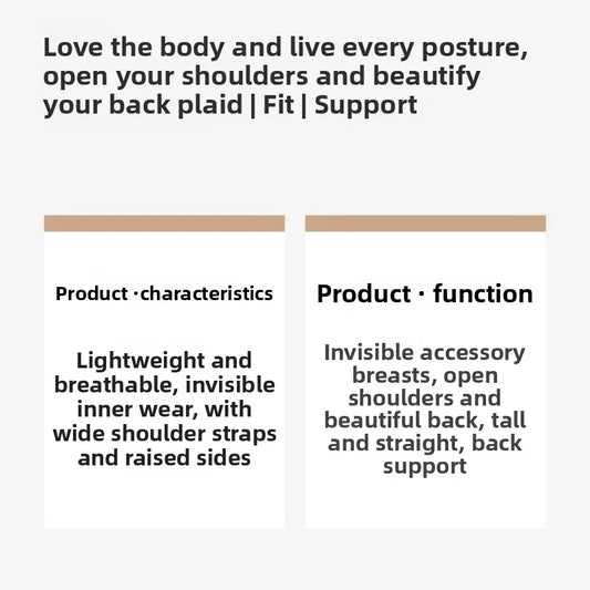 Posture Corrector for Adults - Adjustable Back Brace To Straighten Spine Improve Shoulder Alignment Kyphosis Correction