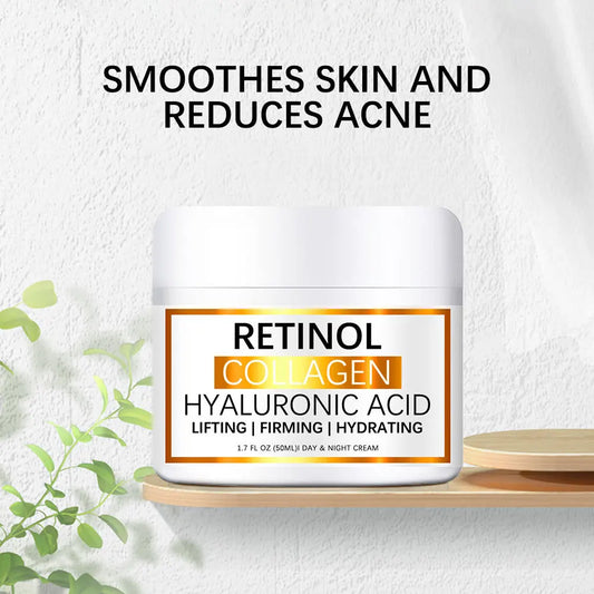 Hyaluronic Acid Retinol Collagen Face Cream Firming Creams Moisturizing Brightening Face Creams Beauty Facial Skin Care Products