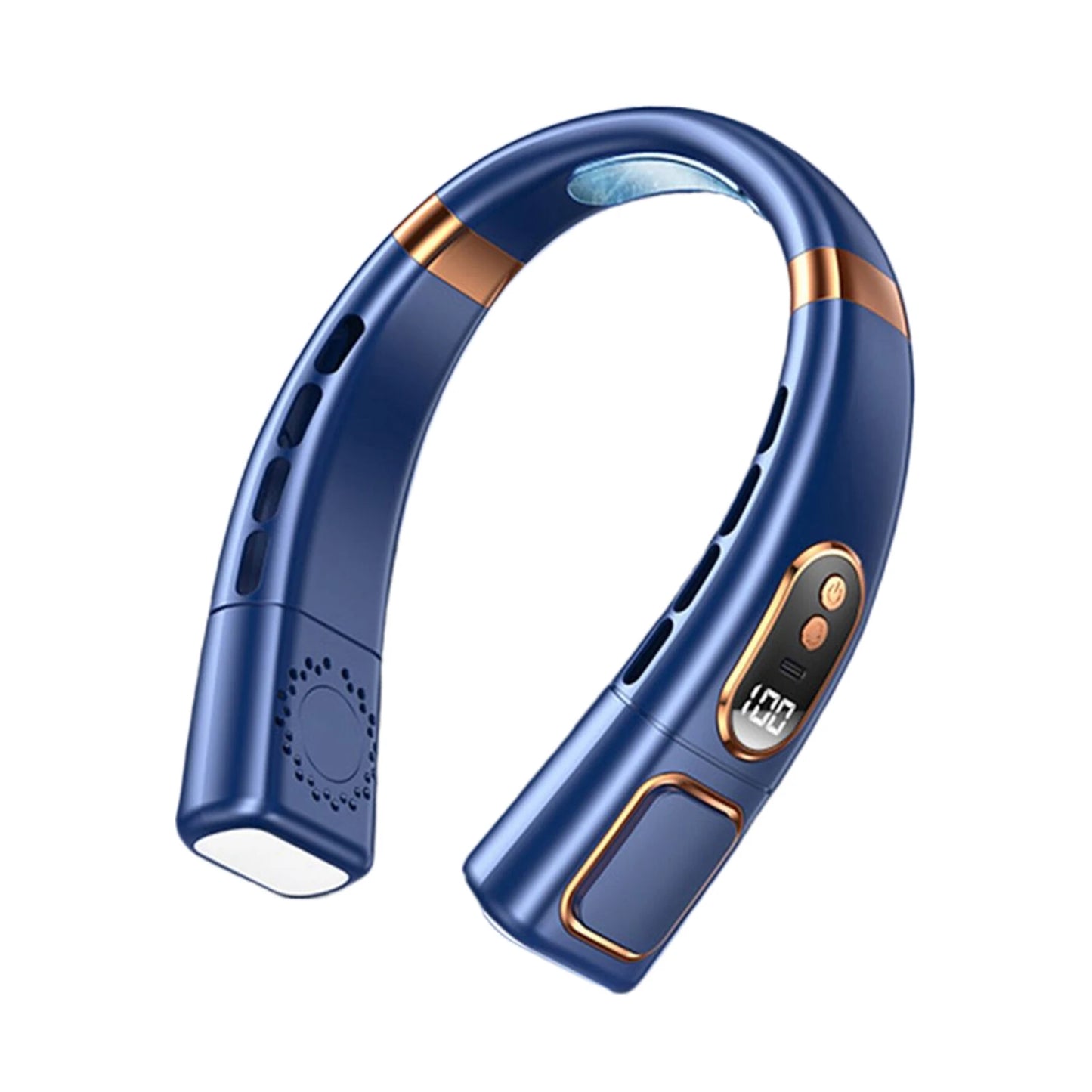 Neck Hanging Fan USB Charging Lazy Outdoor Portable Silent Turbo Neck Bladeless Mini Fan Summer Cool Best Gift For Friends Kids