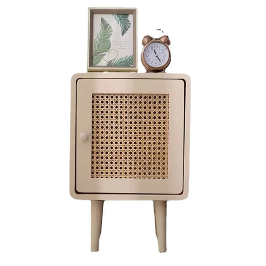 Bedroom Rattan Nightstands Modern Storage Box Organizers Small Space Nightstands Rustic Center Moveis Para Casa Room Decoration