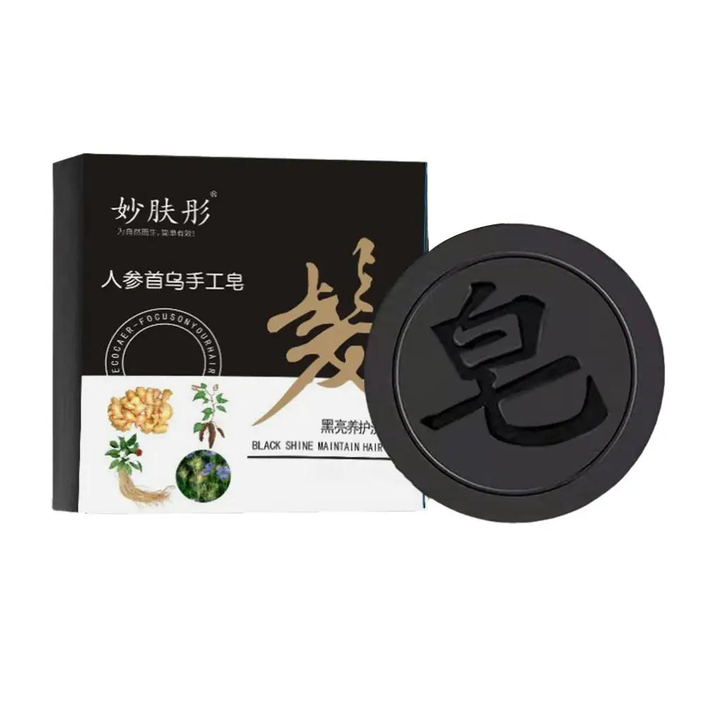 Hair Shampoo Soap Polygonum Multiflorum Shampoo Soap Black Bar Soap Polygonum Multiflorum Shampoo And Conditioner