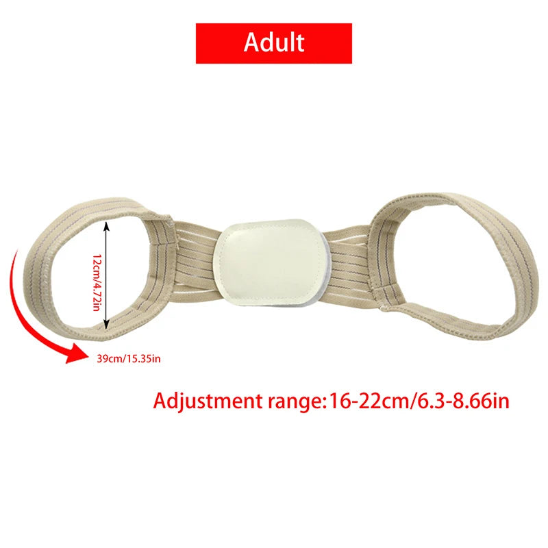 Nude Adjustable Back Posture Corrector For Adult Children Clavicle Back Support Correction Back Straight Shoulders Brace Strap