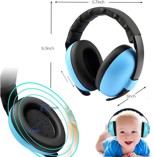 Baby Anti Noise Headphones Children Sleep Ear Stretcher Baby Ears Protection Children Earmuffs Sleeping Earplugs Child Earmuff