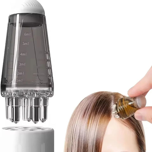 1pc-Scalp Revitalizing Roller Comb - Essential Oil-infused Massage Ball To Promote Hair Growth and Nourish Scalp Therapy