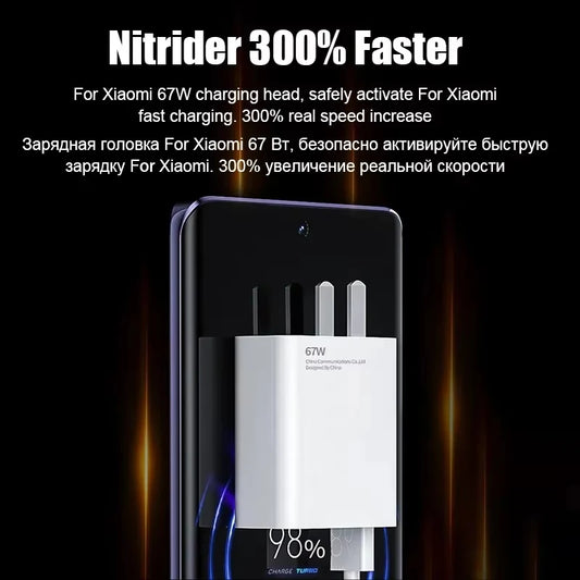 Xiaomi 67W USB Fast Charger For Xiaomi 15 14 13 12 11 10 Ultra Redmi Note 12T 13 Pro Turbo Quick Charge Type C USB Charge Cable