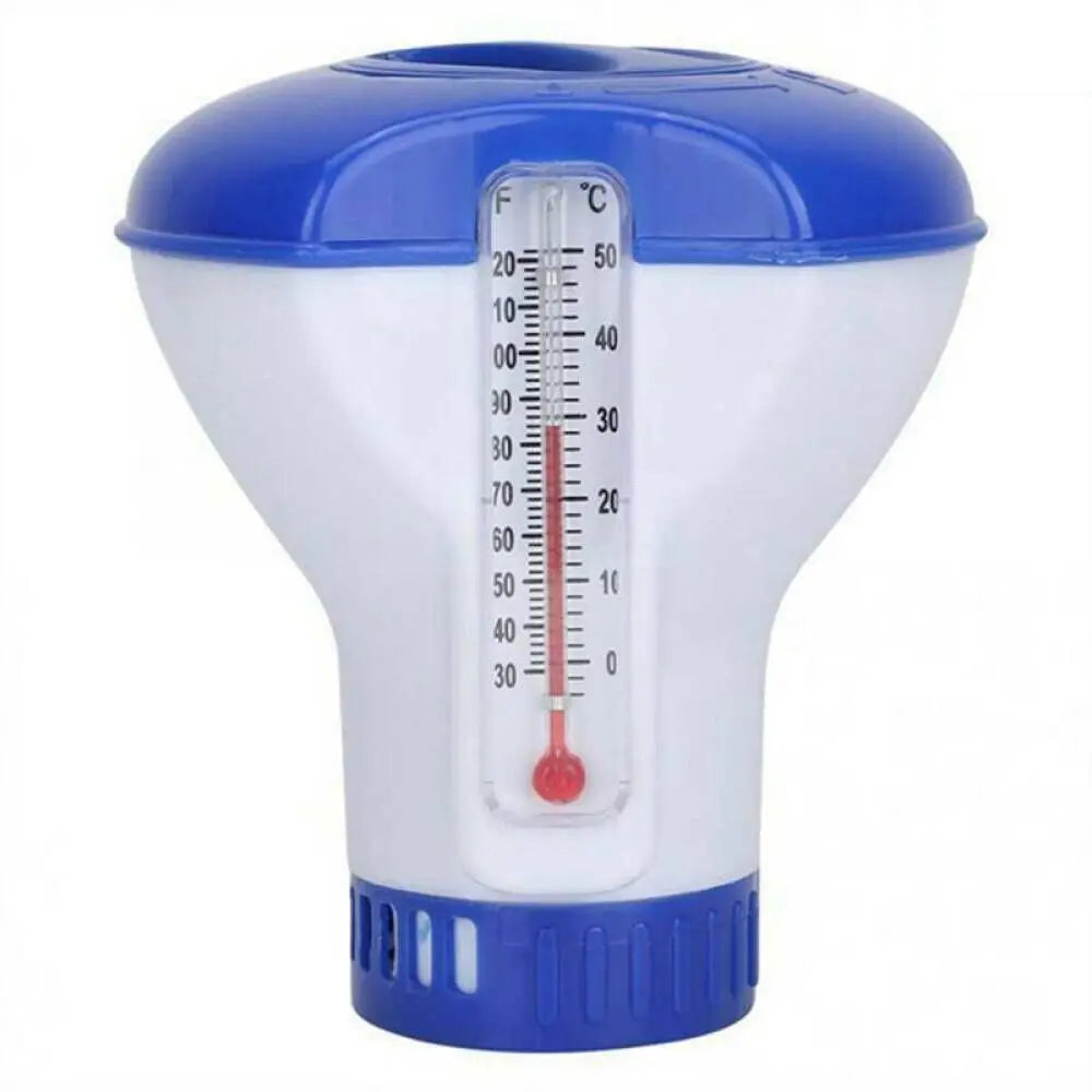 Automatic Drug Dispenser Swimming Pool Accessories Floating Pills Disinfecting Box Floating Chlorine Chemical Dispenser