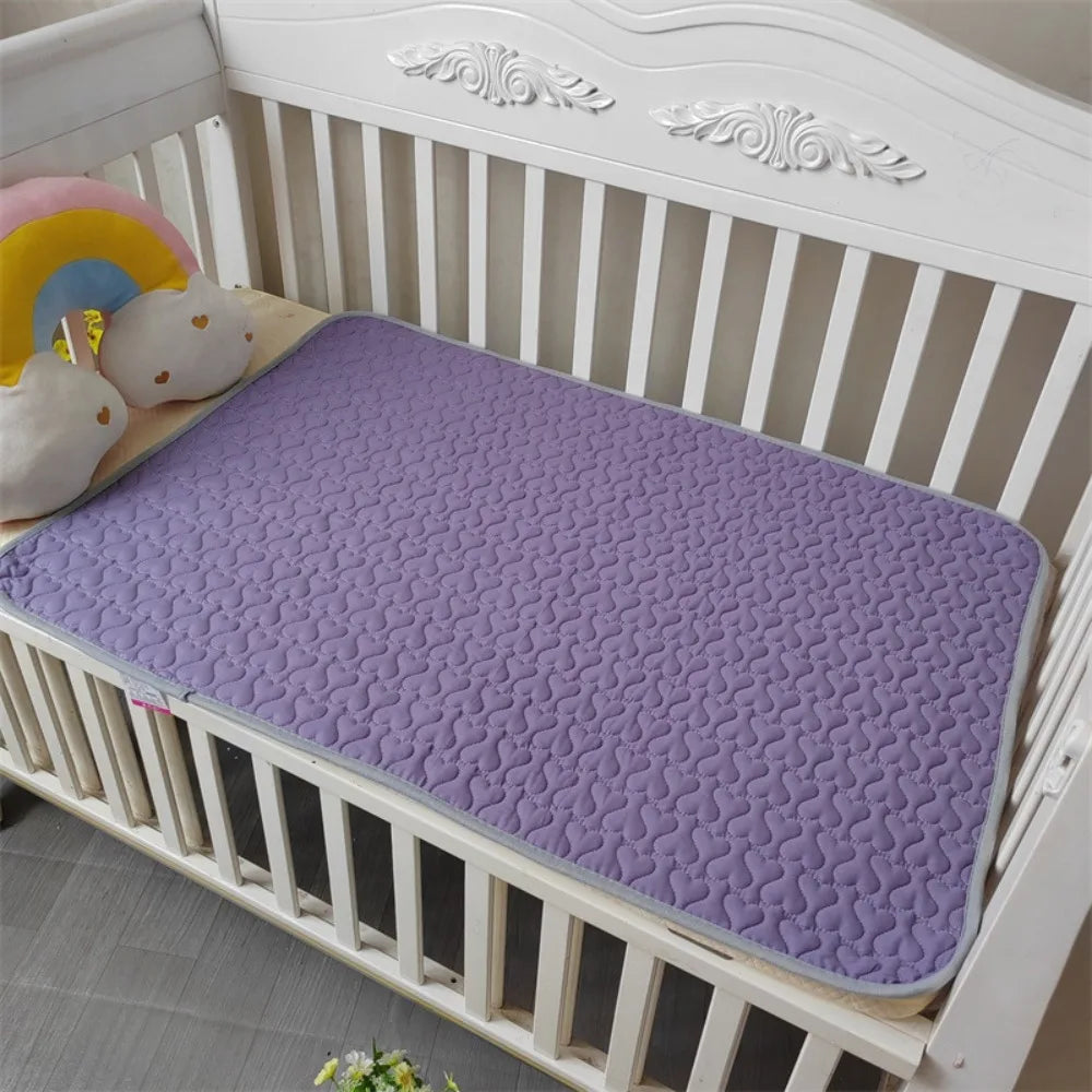 High Quality Portable Diaper Pads Washable Foldable Crib Pad Waterproof 5 Layers Menstrual Pads