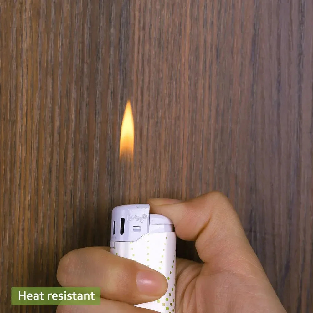 10PCS 40x15cm Thickened Self-adhesive Wood Grain Floor Wallpaper Bedroom Decoration Floor Stickers Home Decor Floor Wallpaper