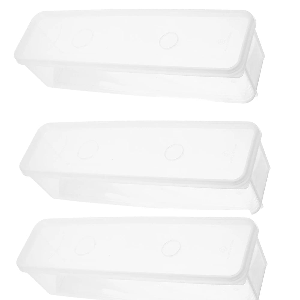 HealthyFoodStorageContainers Plastic Food Containers with Removable Lids Stackable Portable Trays for Fruits Vegetables and Meat