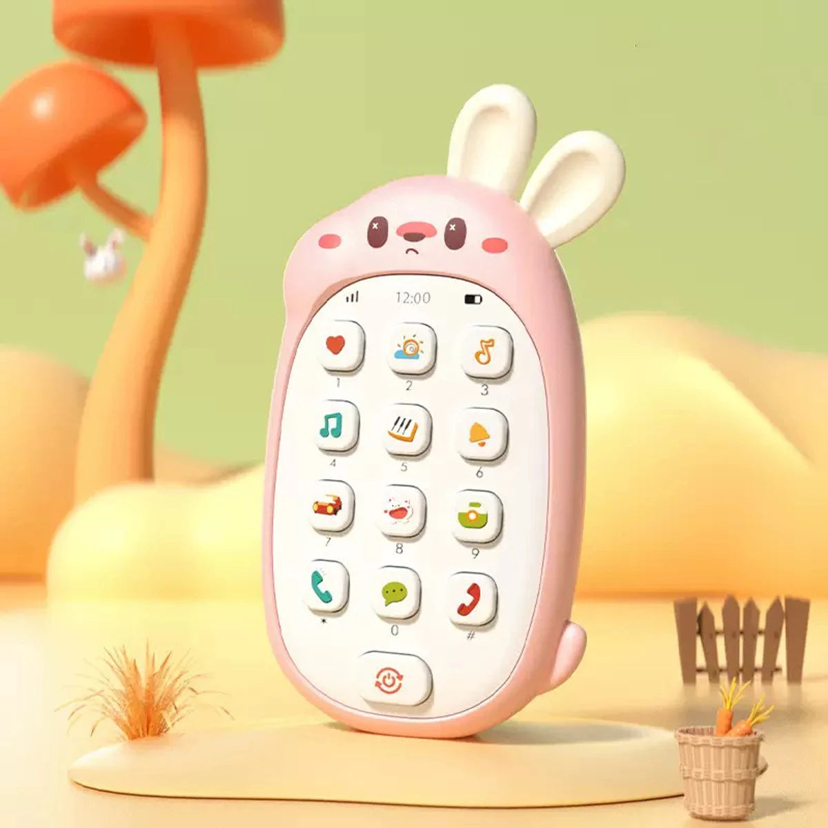 Cute Musical Learning Toy Phone For Children: Engaging, Educational Interactive Play Perfect Gift For Kids