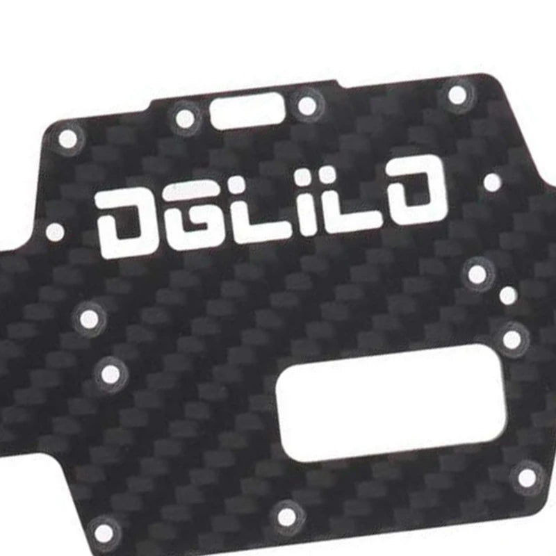 L81A 2025-2 Set For Wltoys 1:28 RC Car Spare Parts: 1 Set Shock Absorber & 1 Set Carbon Fiber Chassis Car Bottom Low Body Shell