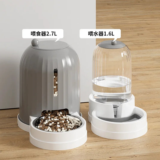 Cat water dispenser, dog drinking water, pet automatic feeder, dog feeding water, cat water bowl artifact