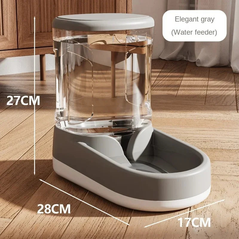Dog Water Dispenser Cat Automatic Pet Feeder Feeding Cat Drinking Flowing without Inserting Electric