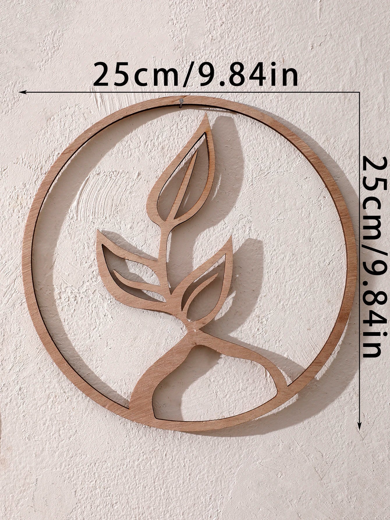 Natural Wooden Wall Hanging Wall Art Decor - Elements Design (Fire, Water, Earth, Air) Wood Hanging Wall Decor Boho Wall Accent