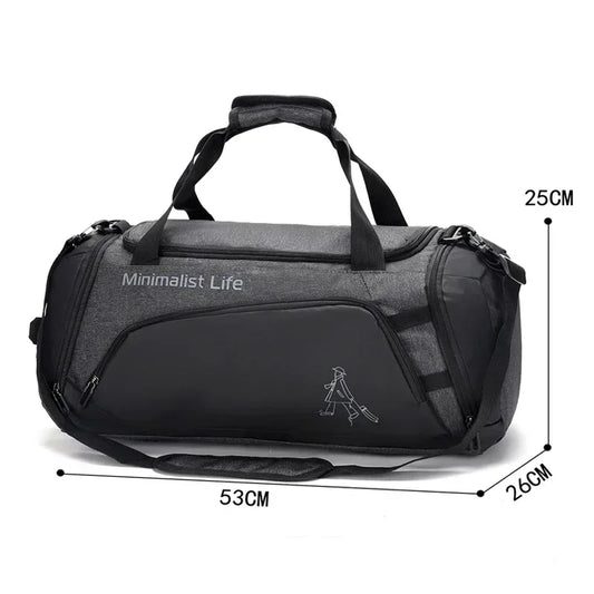 Sports Bag Gym Bag Waterproof Training Fitness Bags Durable Multifunctional Handbag Outdoor Sporting Swimming Tote