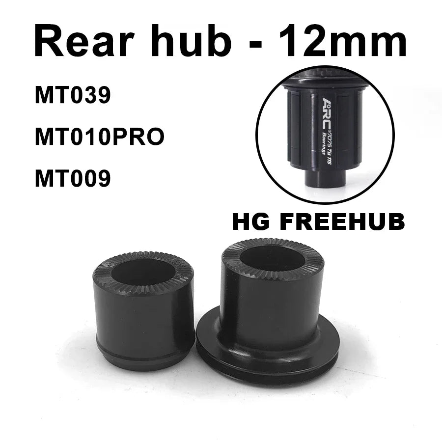 ARC hubs Converter mtb mountain bike hubs cap MT039 MT010-PRO 005 006 007 009 15mm 9mm 12mm 10mm bicycle hub adaptor Accessories