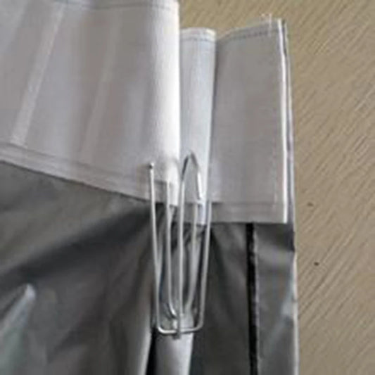 30PCS Curtain Metal Anti-rust Hooks Curtain Hanging Hooks Curtain Accessories