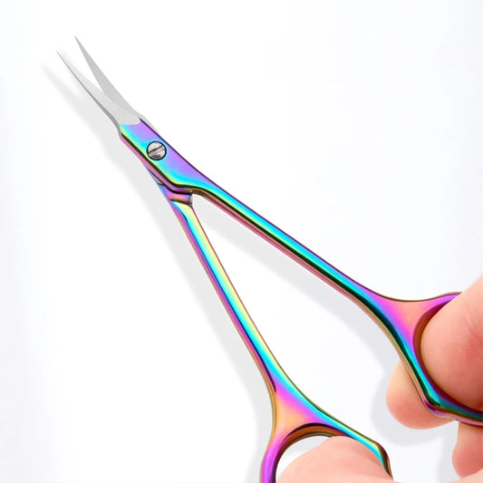 Stainless Steel Manicure Scissors for Nail Care Cuticle Nipper Dead Skin Remover Scissors Nail Art Cuticule Cutter Beauty Tool