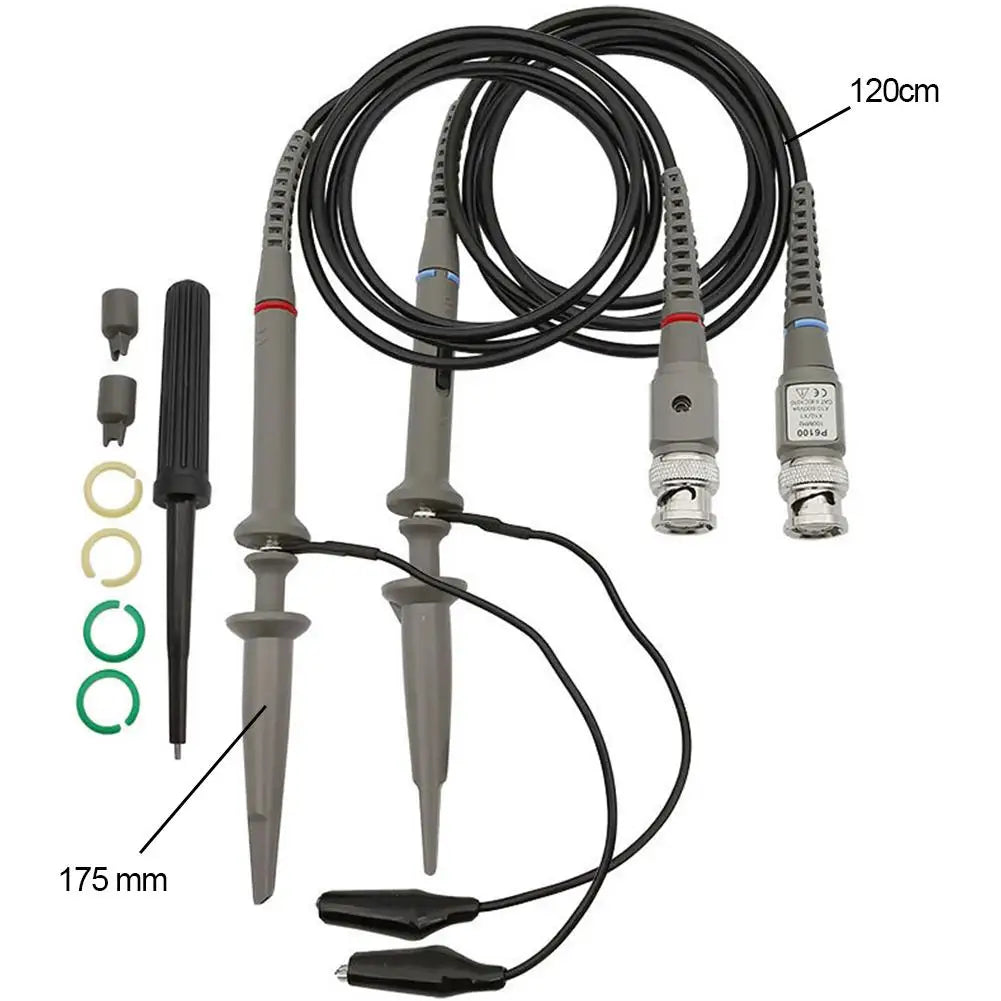 1x 10M Differential Probe Oscilloscope Battery Powered Consumer Electronics Accessories Low Noisefor Maintenance Personnel
