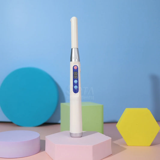 LED Dental Curing Lamp 1 second Light Cure with 3 Working Modes Full Power Adjustable Work Time Dentist Teeth Whitening Tool