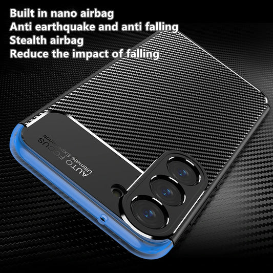 For Cover Samsung Galaxy S23 Plus Case For Samsung S23 Plus Capas Armor Shockproof TPU Cover Samsung S23 S 23 Ultra Plus Fundas