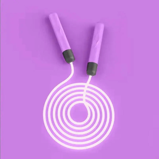 652D Skipping Rope Fitness Adjustable Night Glowing Skip Rope Exercise LED Jump Rope